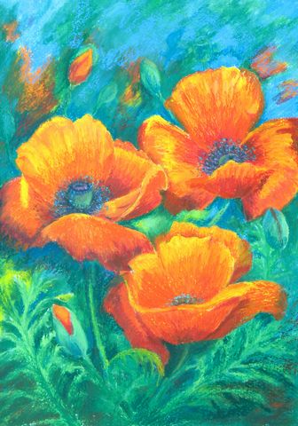 Marion's Floral Art Blog: Poppy madness